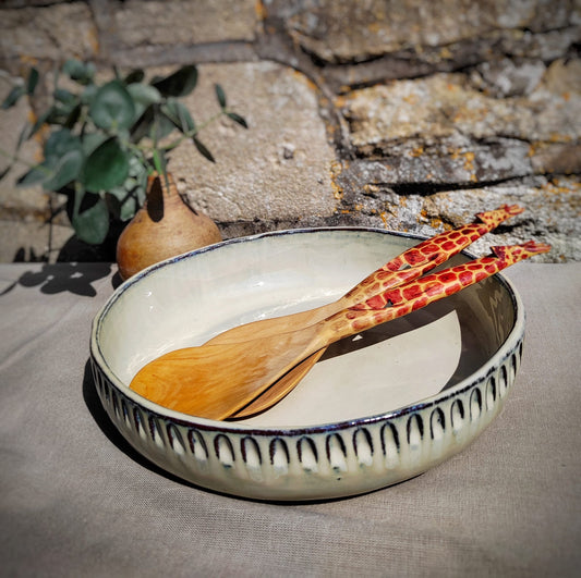 Mongoose Bowl - Large Serving Bowl